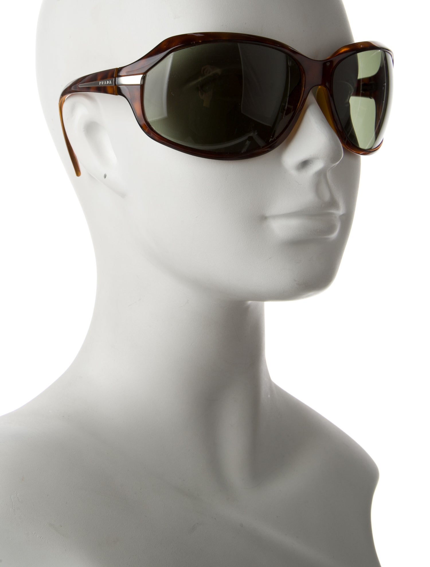 Prada Square Tinted Sunglasses