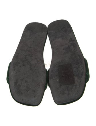 Prada Velvet Slides