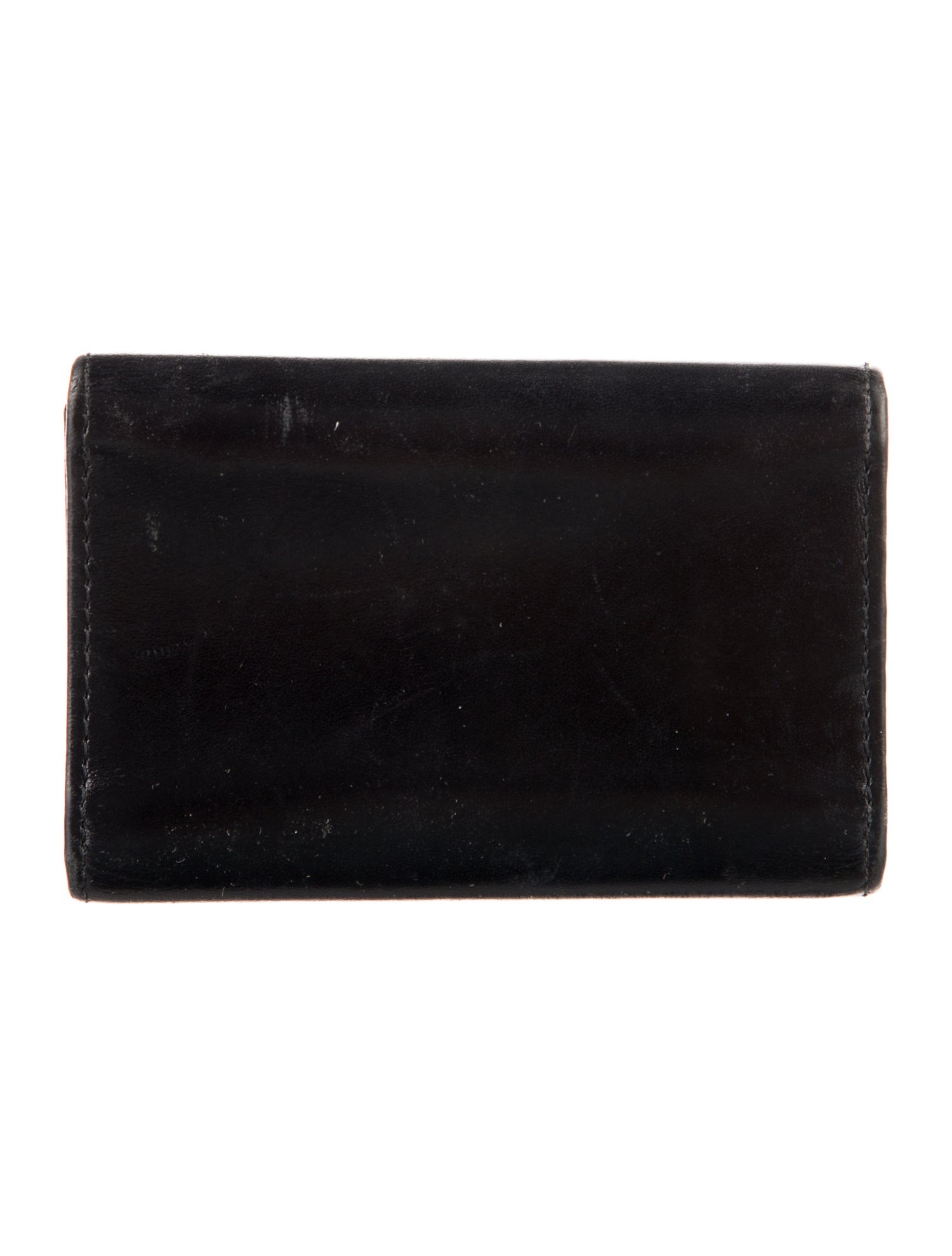 Prada Vitello Leather Compact Wallet