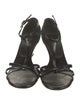 Prada Patent Leather T-Strap Sandals