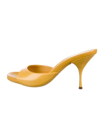 Prada Leather Slides