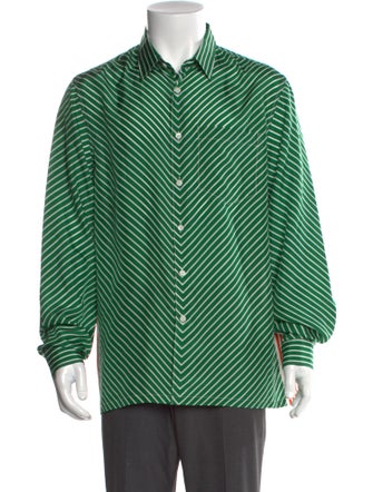 Prada 2022 Enameled Metal Triangle Shirt
