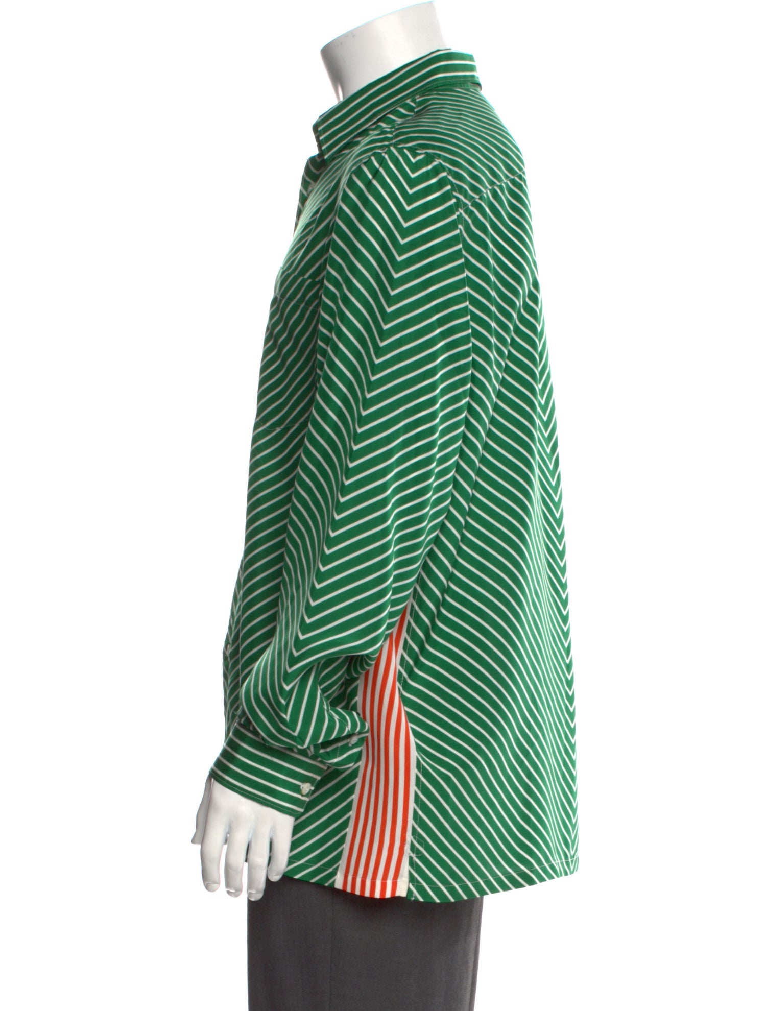 Prada 2022 Enameled Metal Triangle Shirt