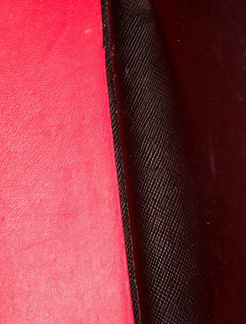 Prada Enameled Metal Triangle Double Bag Medium