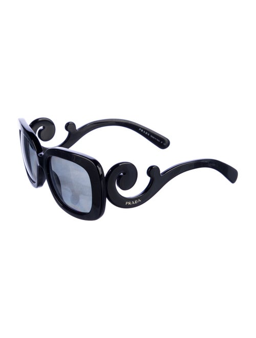 Prada Square Tinted Sunglasses