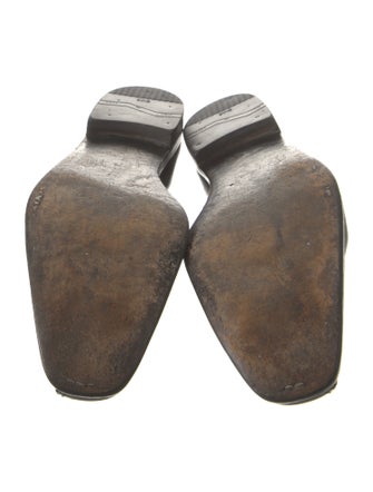 Prada Leather Monk Straps