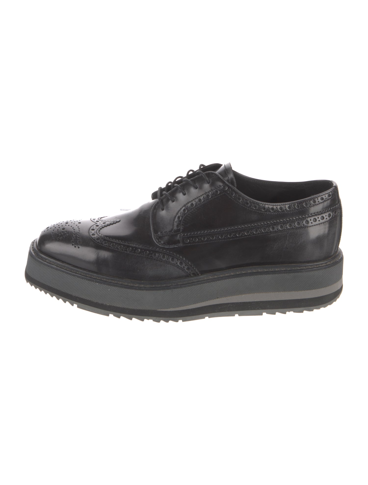 Prada Leather Brogues