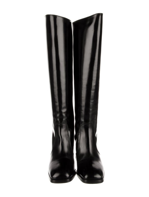 Prada Leather Riding Boots