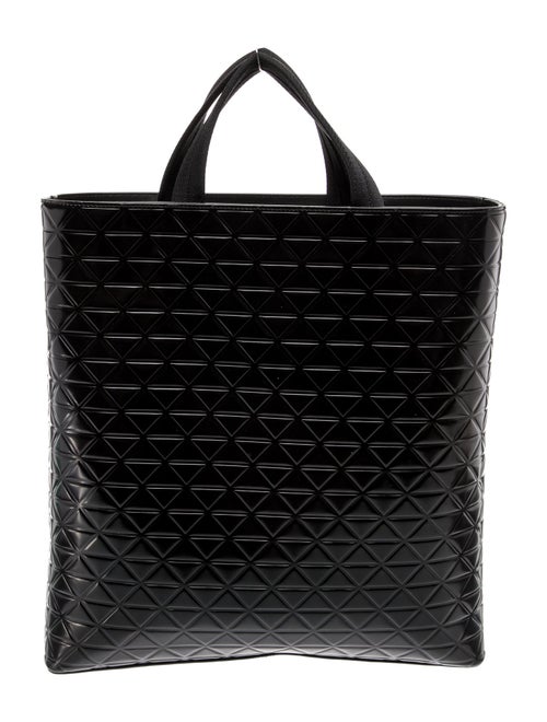 Prada Enameled Metal Triangle Tote