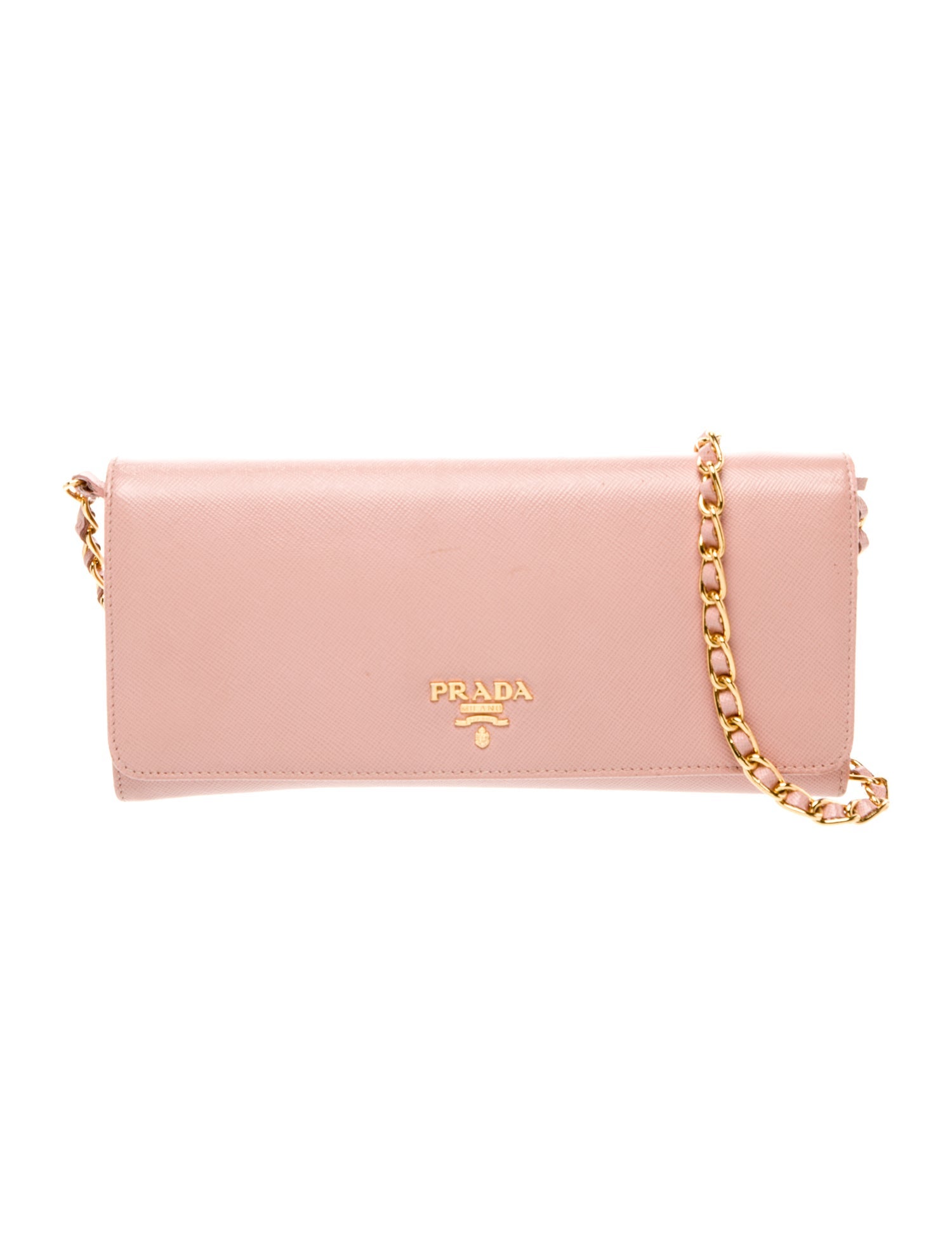 Prada Saffiano Leather Metal