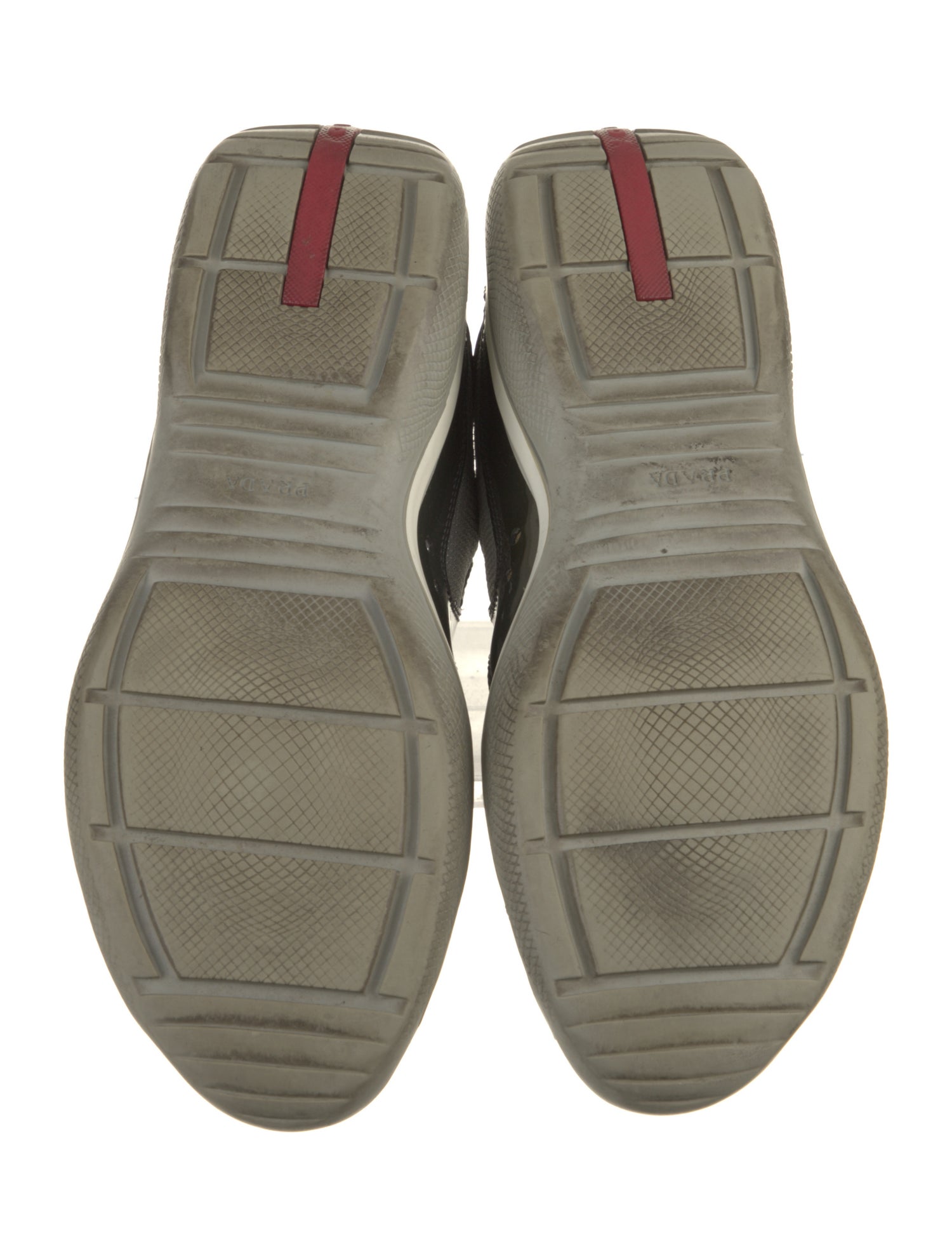 Prada Mesh Colorblock Pattern Sneakers