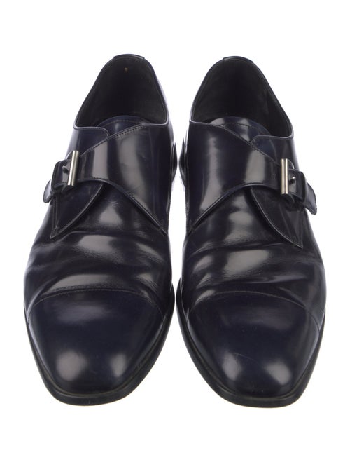 Prada Leather Monk Straps