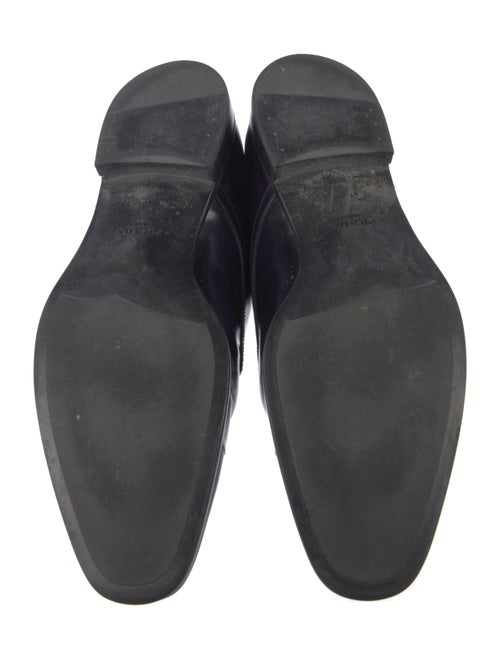 Prada Leather Monk Straps