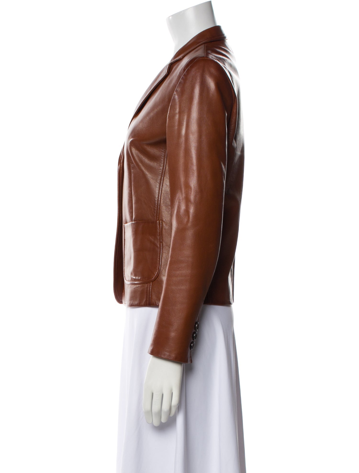 Prada 2013 Leather Blazer