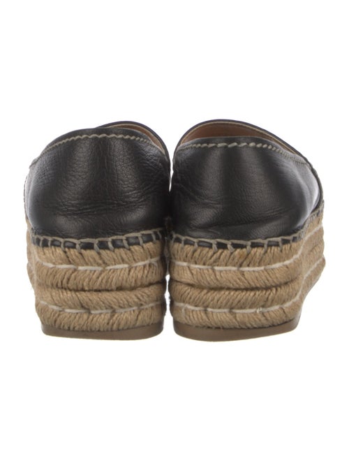 Prada Leather Espadrilles