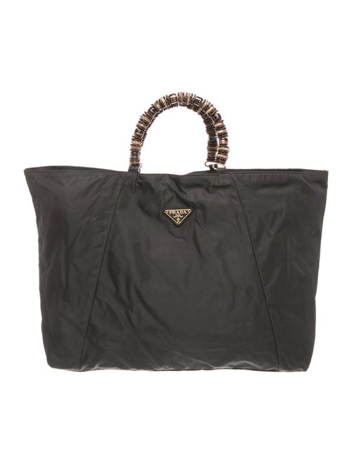 Prada Nylon Tessuto Tote Bag Large