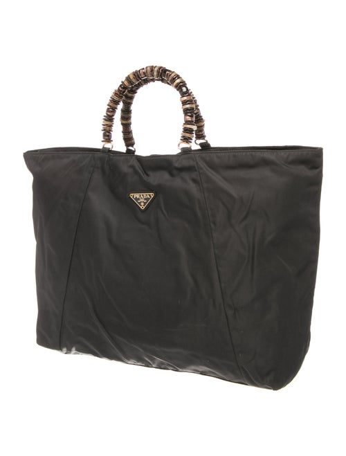 Prada Nylon Tessuto Tote Bag Large
