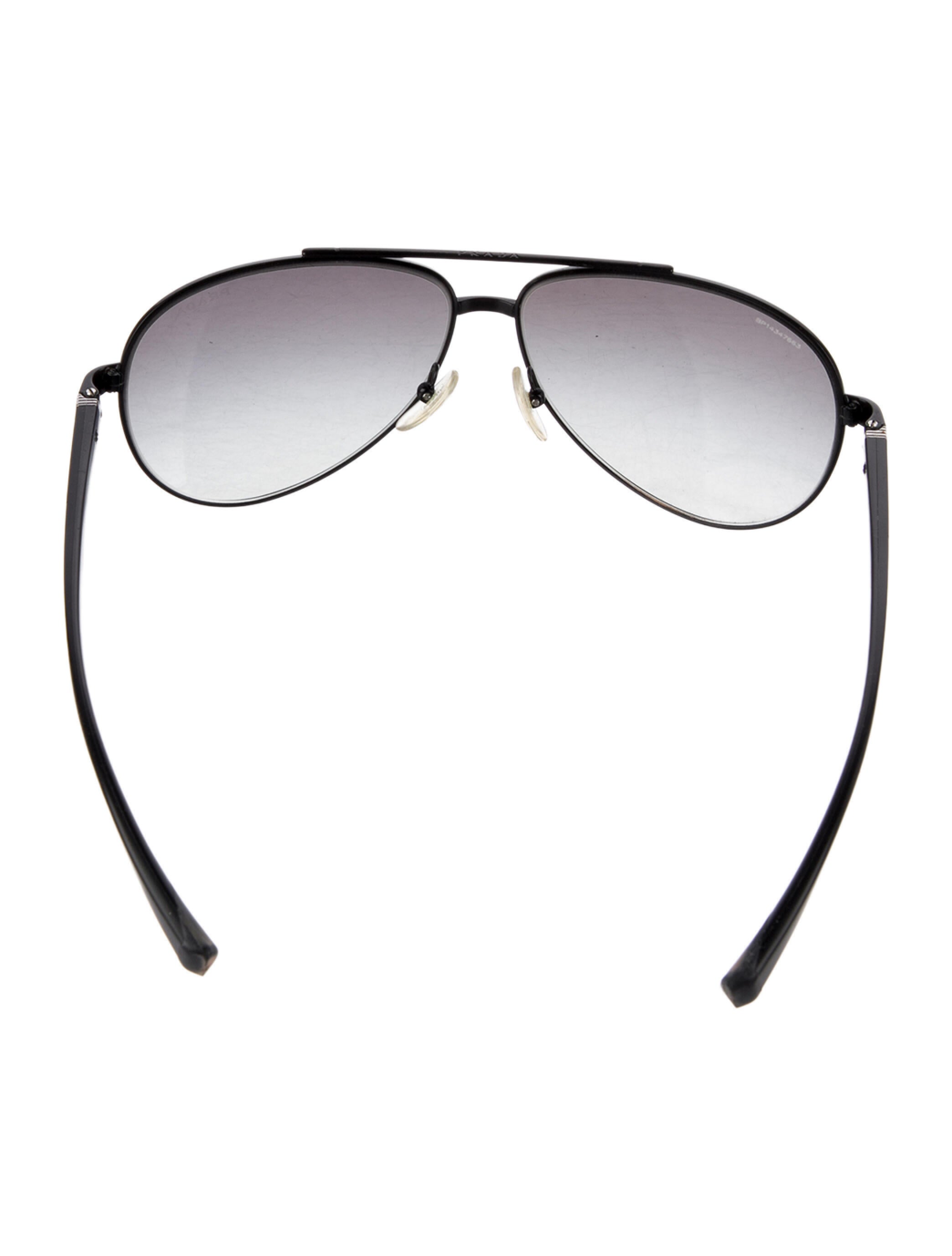 Prada Aviator Gradient Sunglasses
