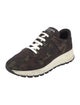 Prada Canvas Printed Sneakers