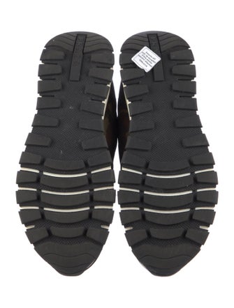 Prada Canvas Printed Sneakers