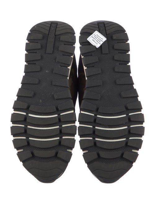 Prada Canvas Printed Sneakers