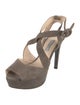 Prada Suede Sandals