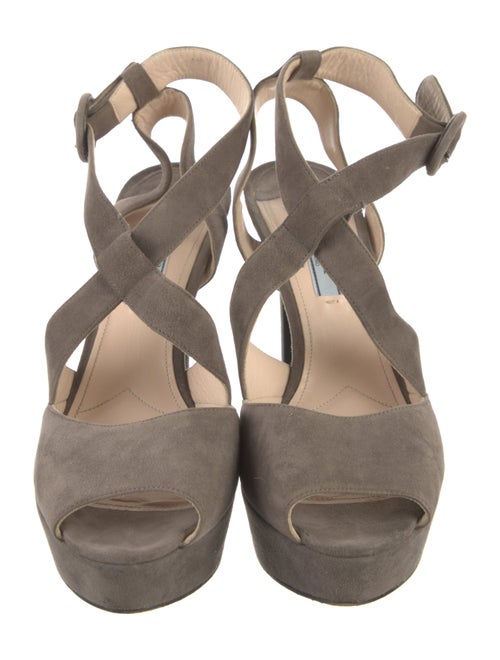 Prada Suede Sandals
