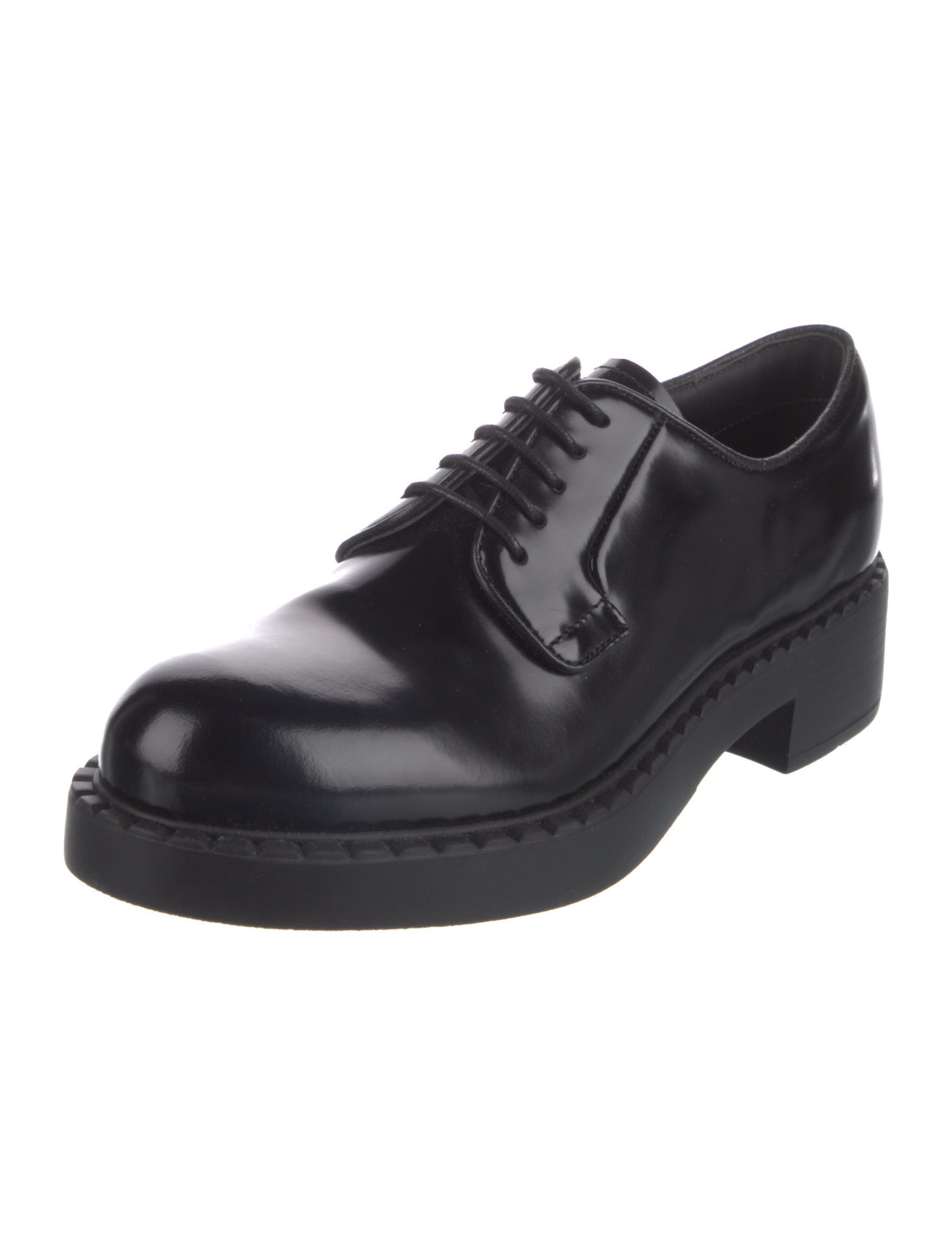 Prada Patent Leather Oxfords