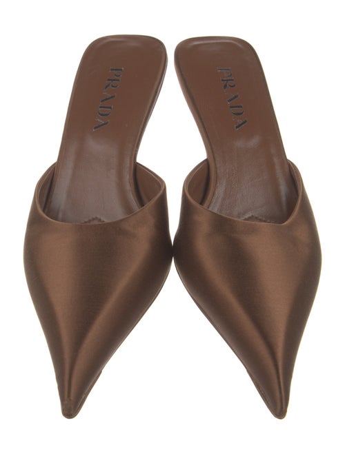 Prada Satin Mules