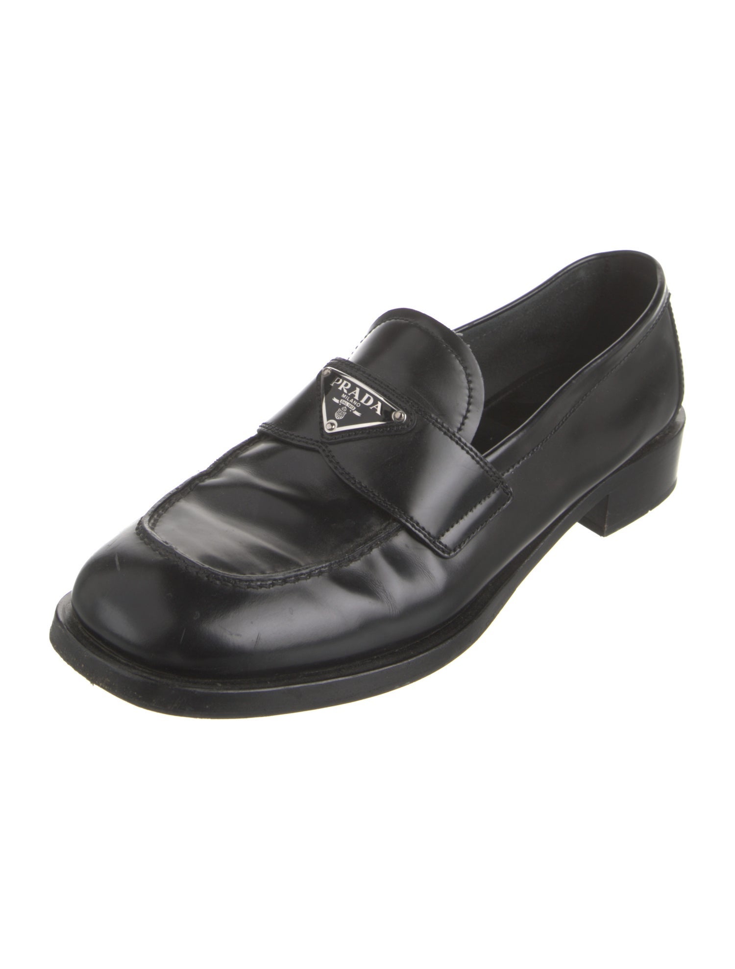Prada Leather Loafers