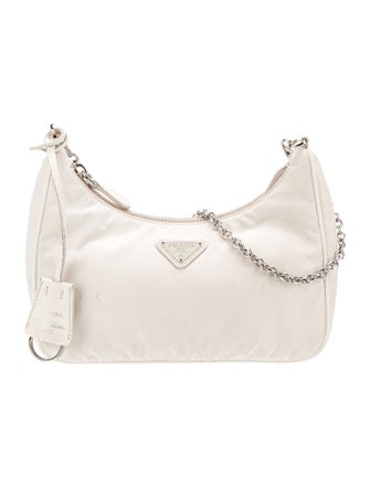 Prada Enameled Metal Triangle Re-Edition 2005