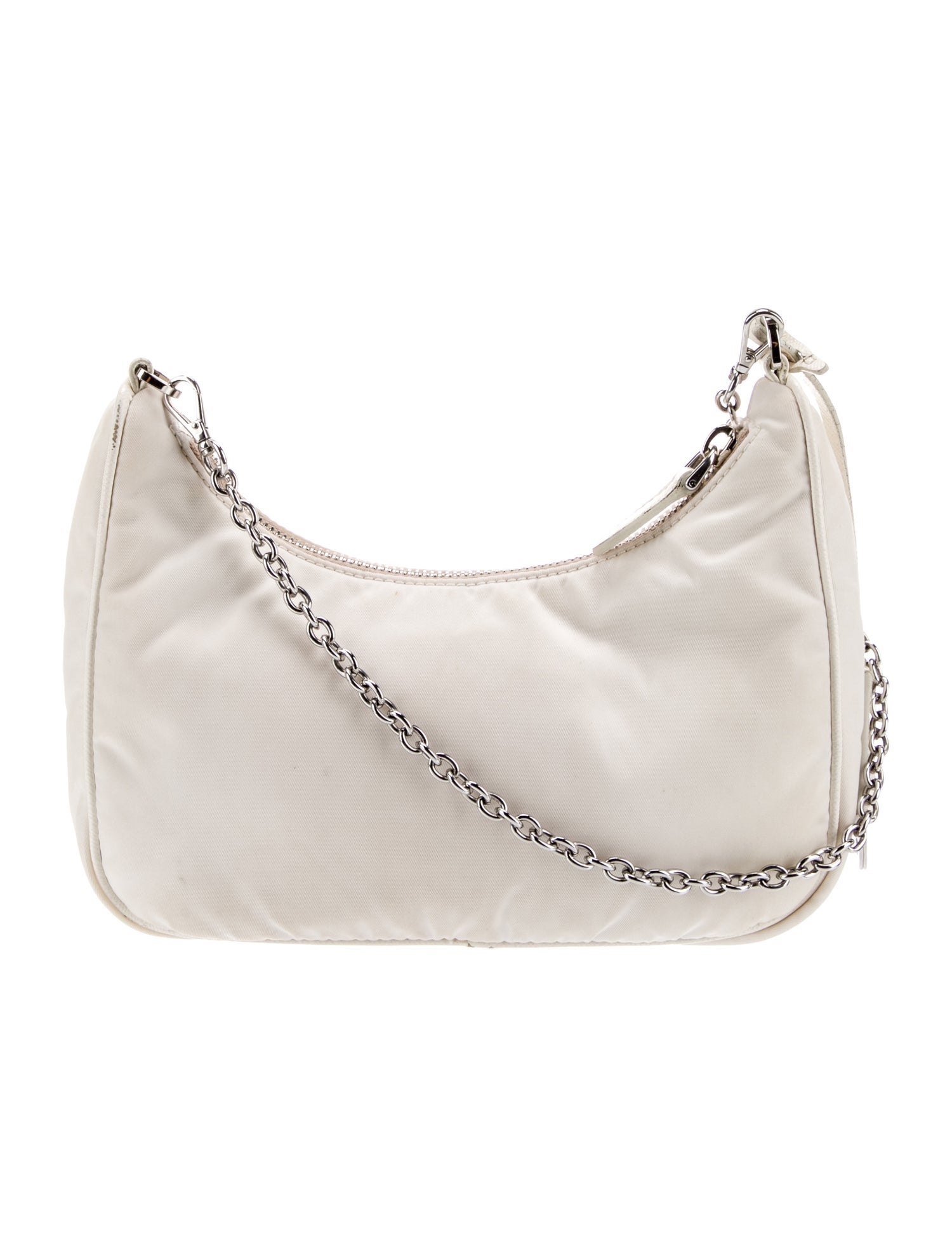 Prada Enameled Metal Triangle Re-Edition 2005