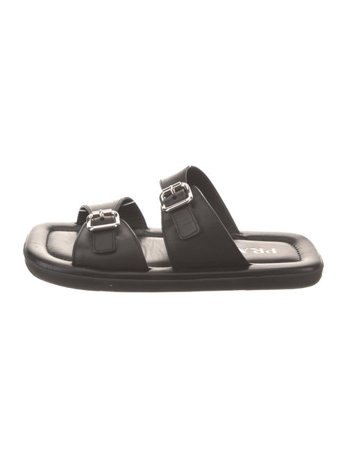 Prada Leather Slides