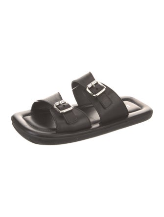 Prada Leather Slides
