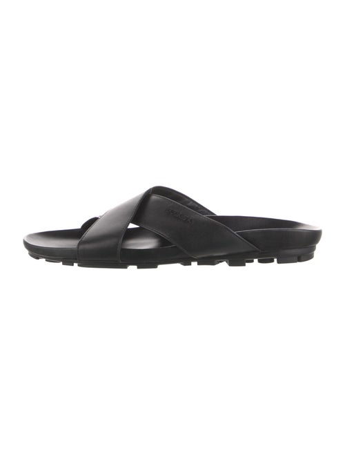 Prada Leather Slides