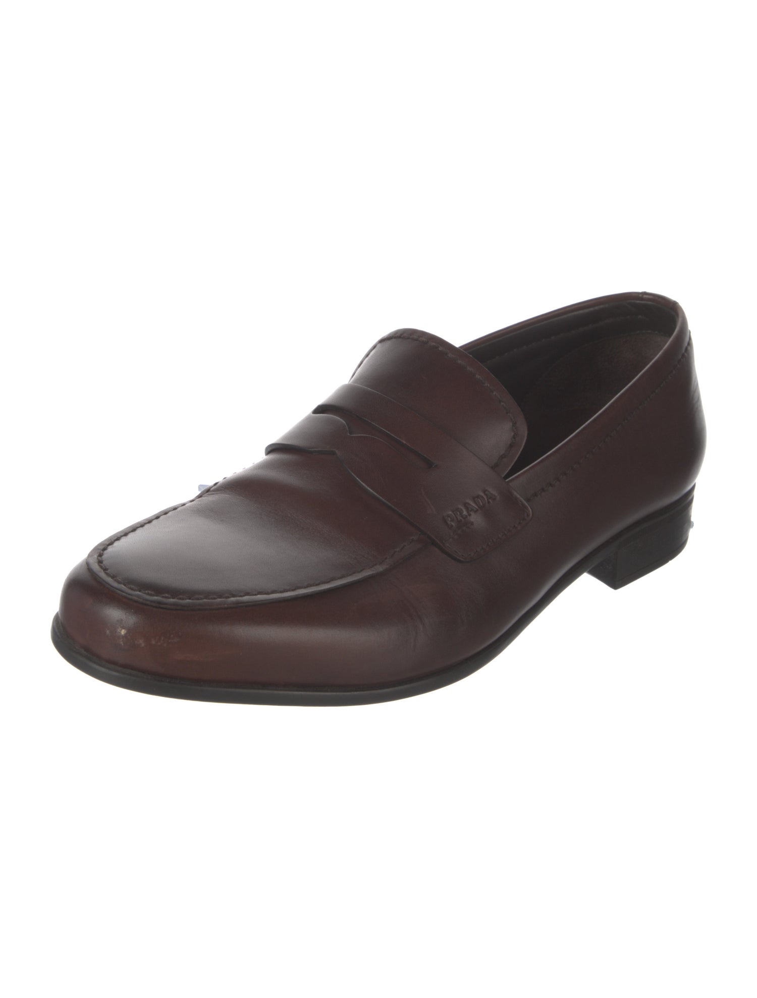 Prada Leather Loafers