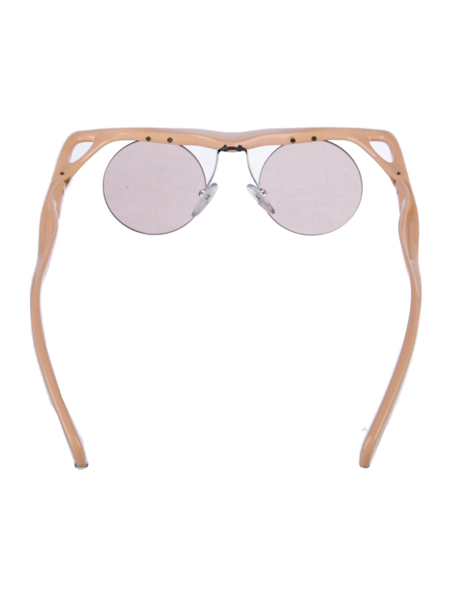 Prada Round Tinted Sunglasses