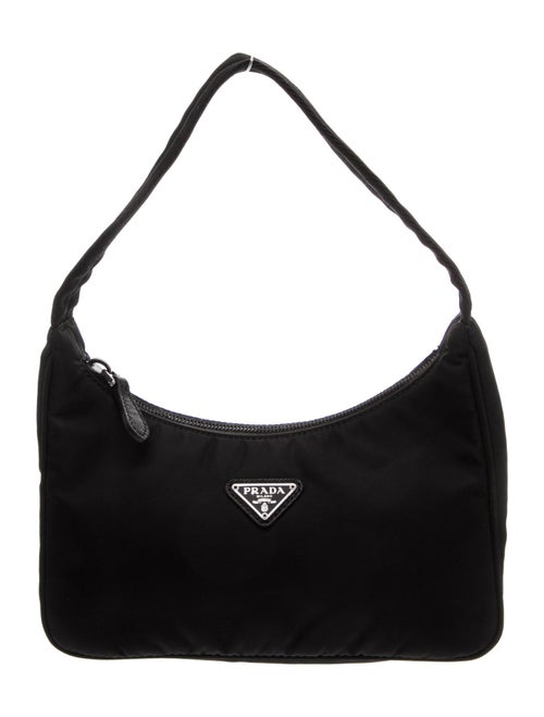 Prada Enameled Metal Triangle Re-Edition 2000