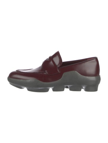 Prada Flats Leather Loafers IT 38.5 | 8.5