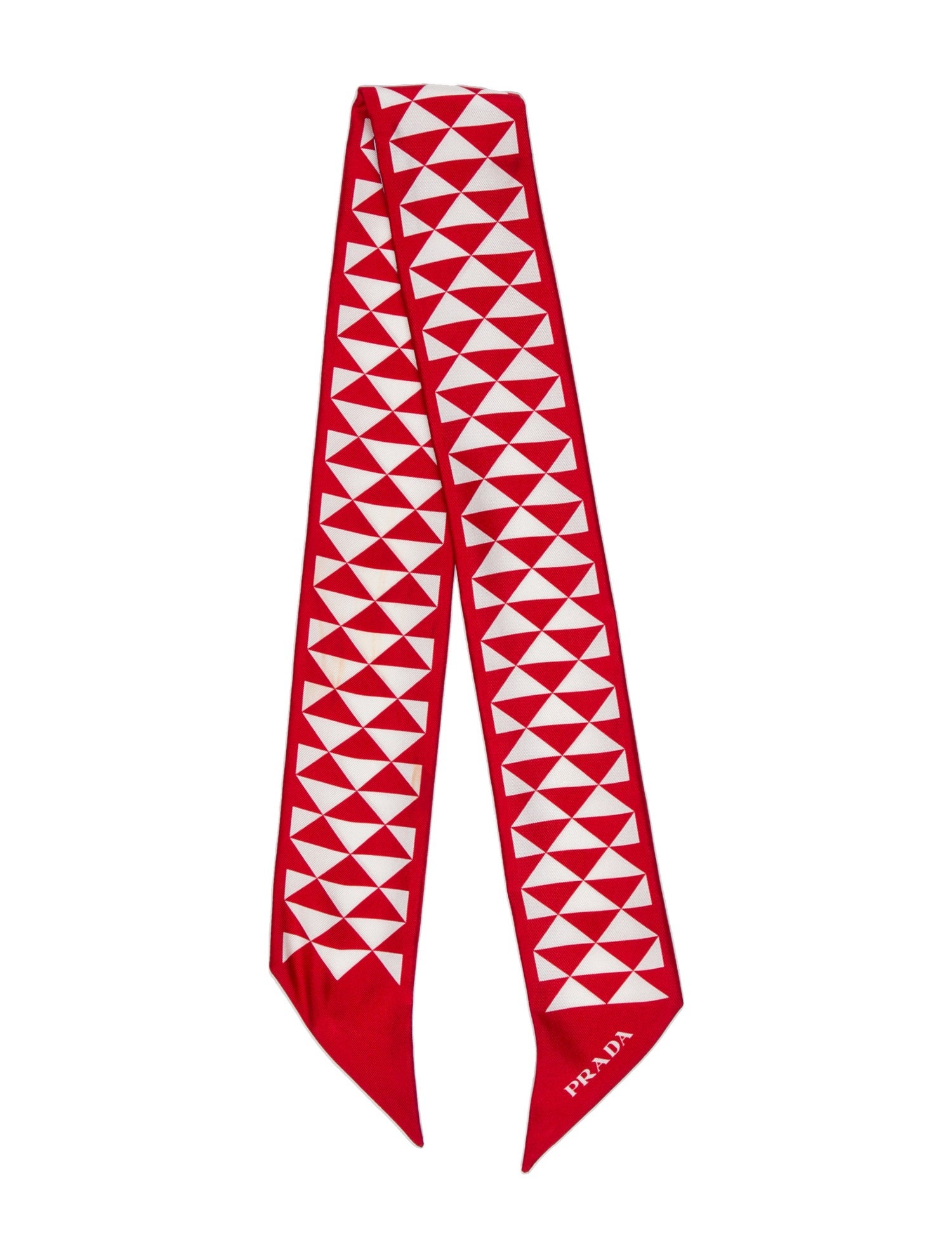 Prada Silk Printed Scarf