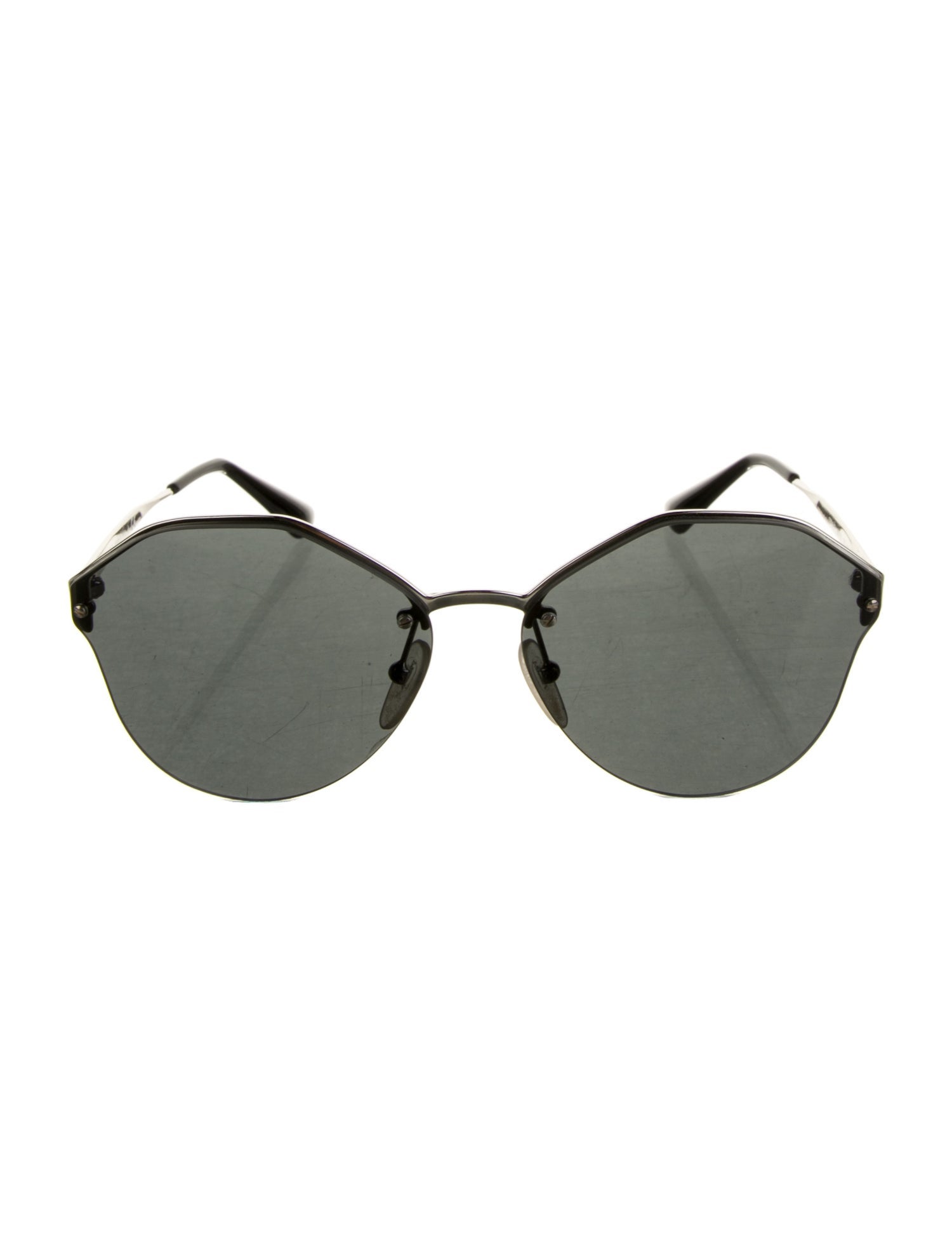Prada Round Tinted Sunglasses