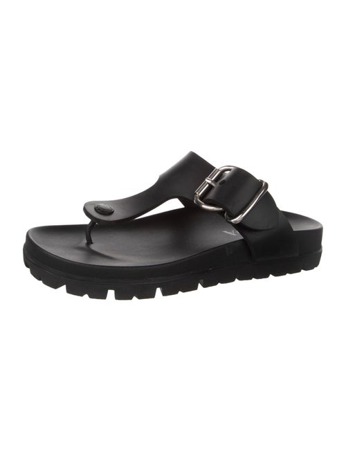 Prada Rubber Flip Flops
