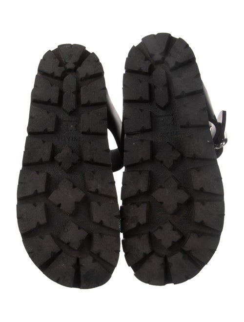 Prada Rubber Flip Flops