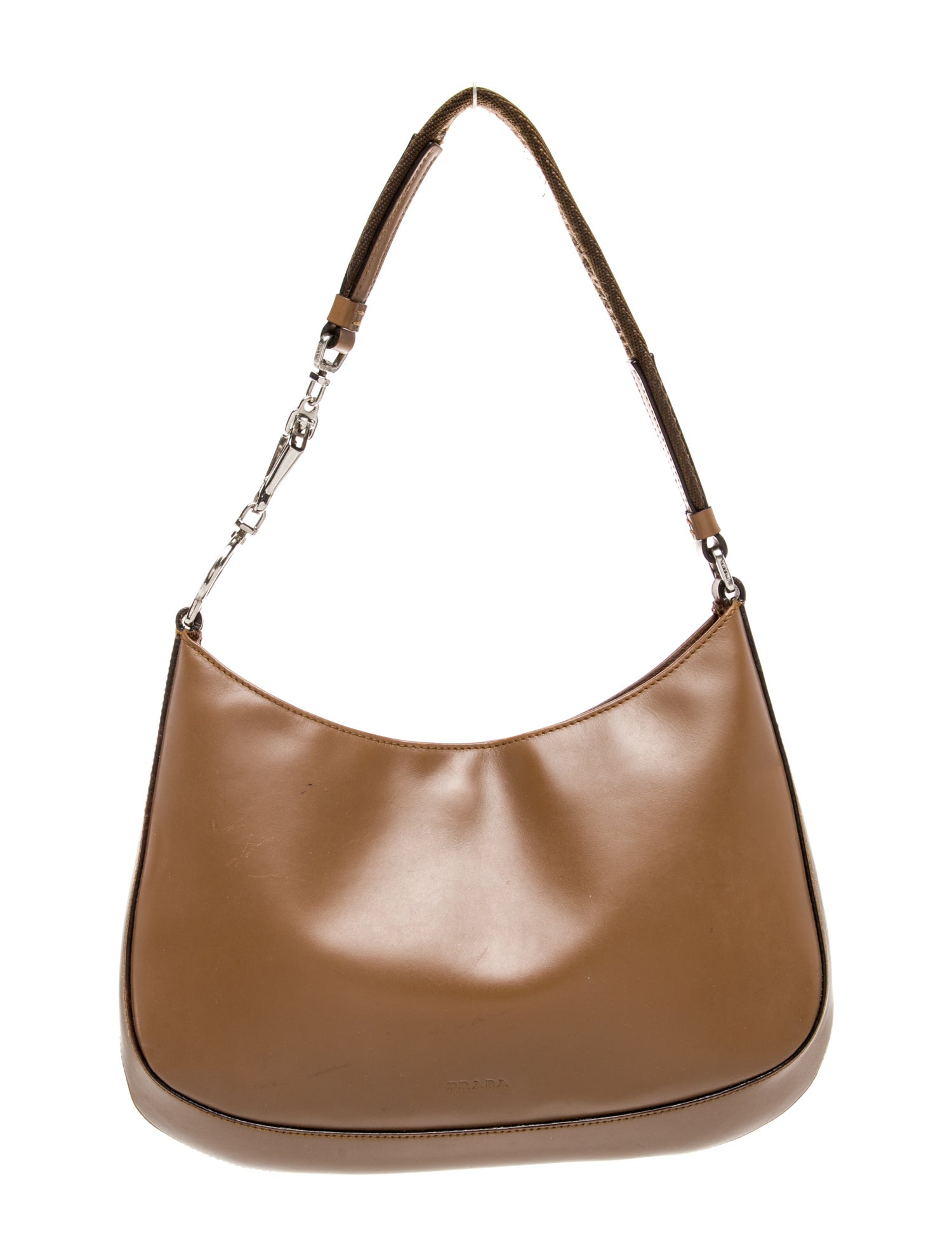 Prada Spazzolato Leather Cleo