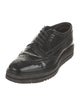 Prada Patent Leather Lasercut Accents Brogues
