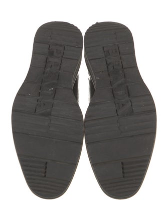 Prada Patent Leather Lasercut Accents Brogues