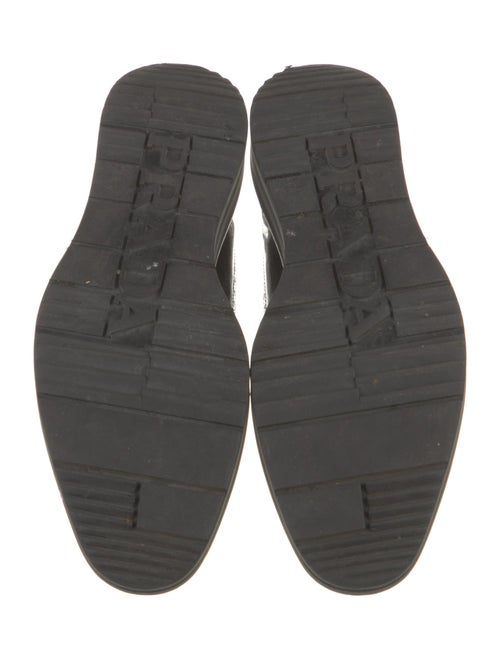 Prada Patent Leather Lasercut Accents Brogues
