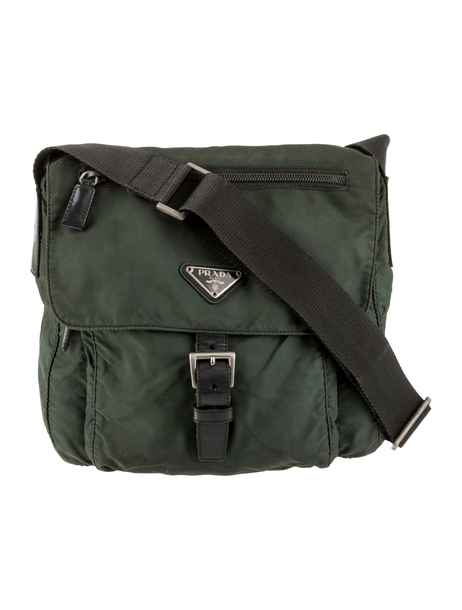 Prada Tessuto Nylon Messenger Bag