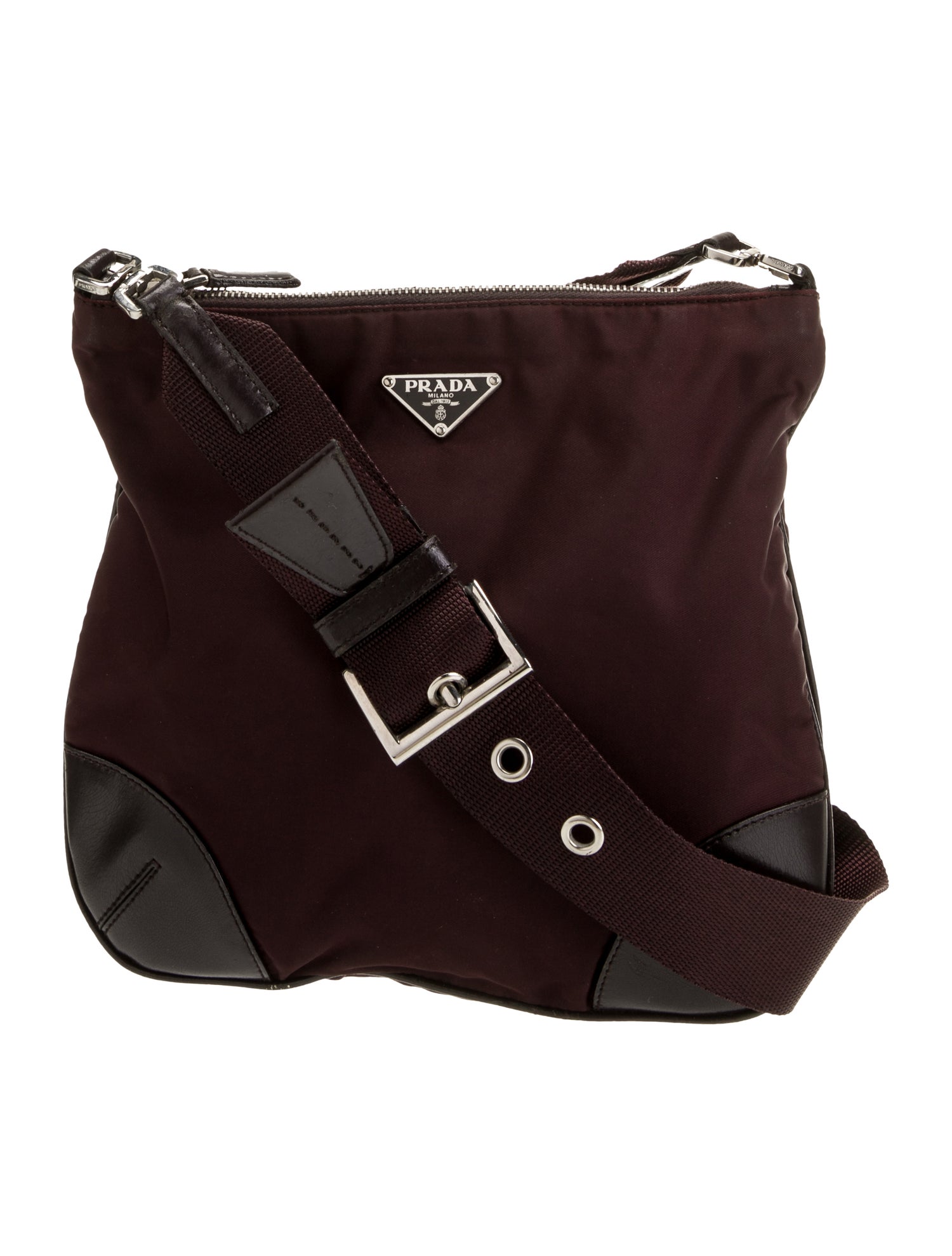 Prada Tessuto Nylon Messenger Bag