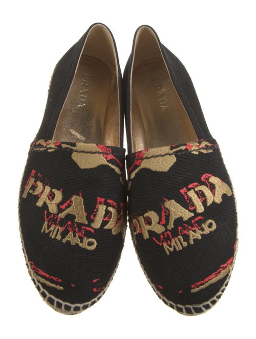 Prada Canvas Printed Espadrilles